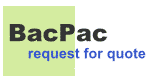 BacPac request for quote
