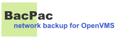BacPac network backup for OpenVMS