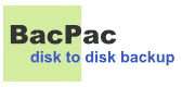 BacPac disk to disk backup