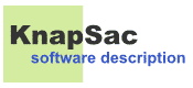 KnapSac software description