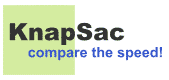 KnapSac - compare the speed