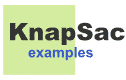 KnapSac examples