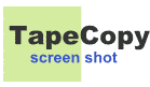 TapeCopy screen shot