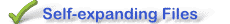self expanding file